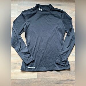 Under Armour, cold gear fitted Black Long Sleeve Shirt